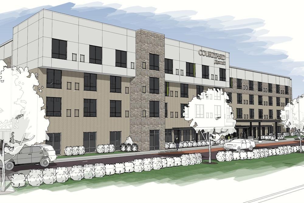 Courtyard Cincinnati Mason Exterior foto